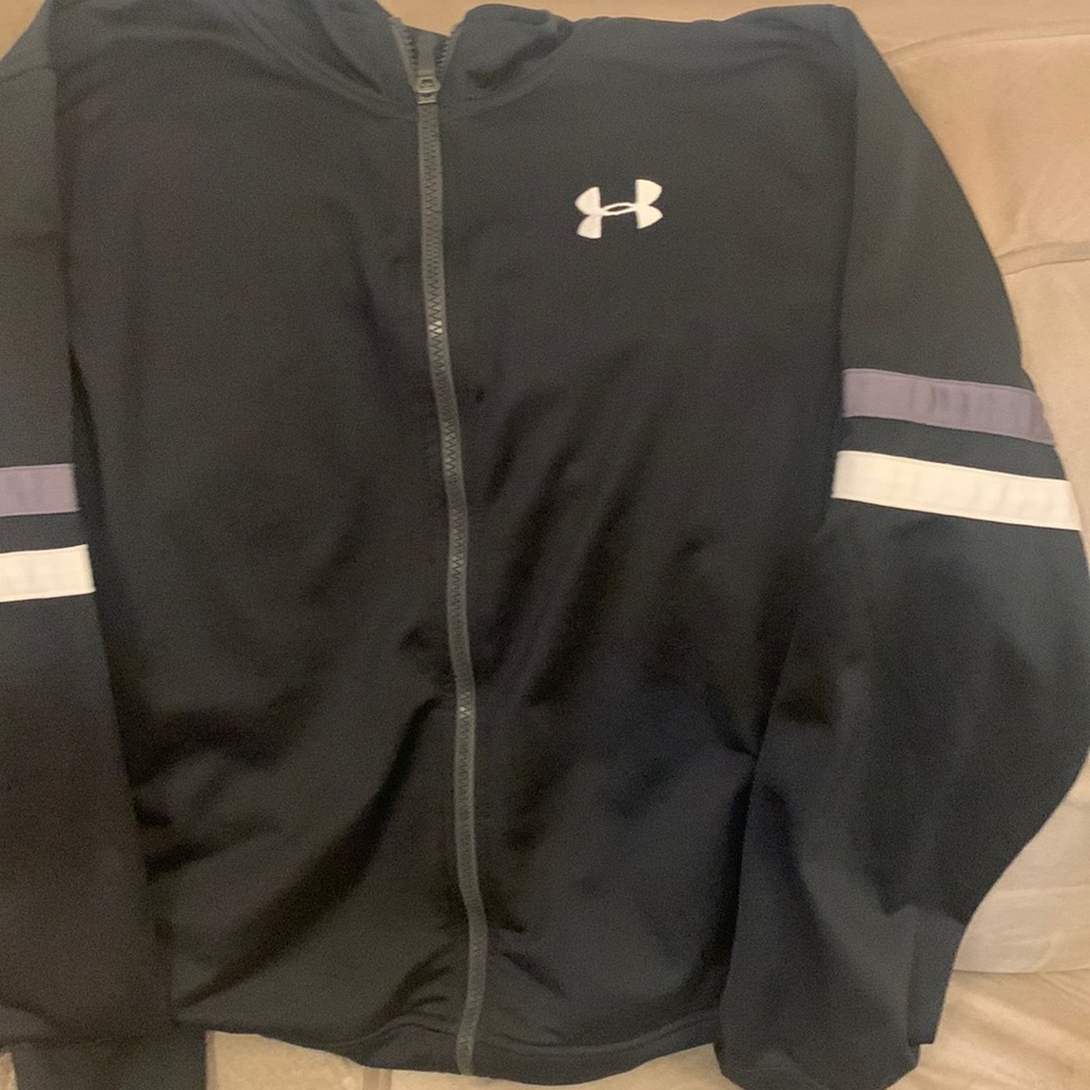 Youth Under Armour zip up jacket